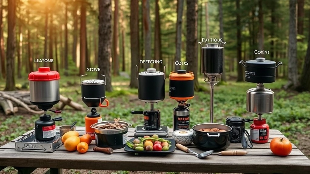 camping stove selection criteria