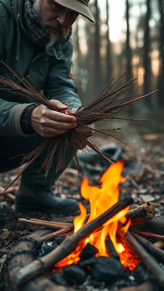 efficient fire construction techniques