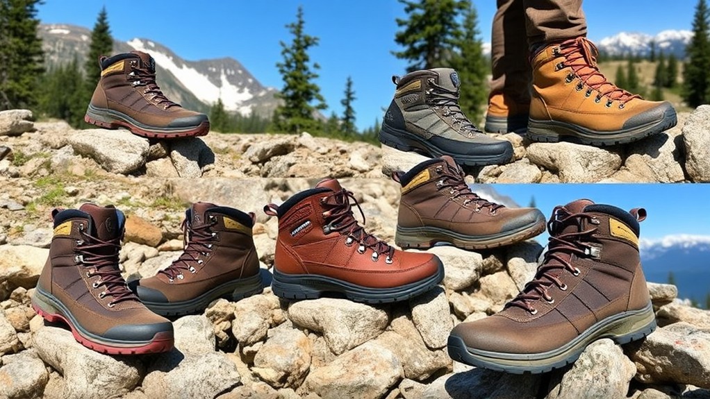 hiking boot selection factors